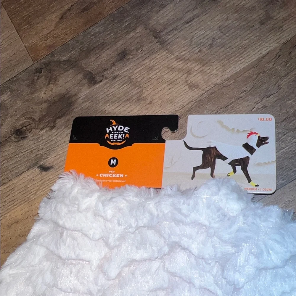 HP 🎉🎉Hyde and Eek Halloween Chicken costume for dog sz M